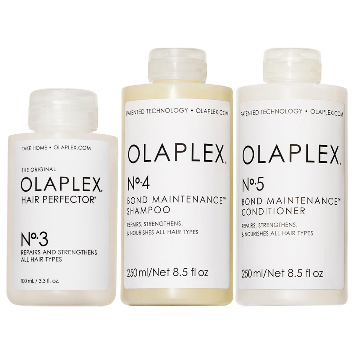 Olaplex Care Trio No. 3 + No. 4 + No. 5