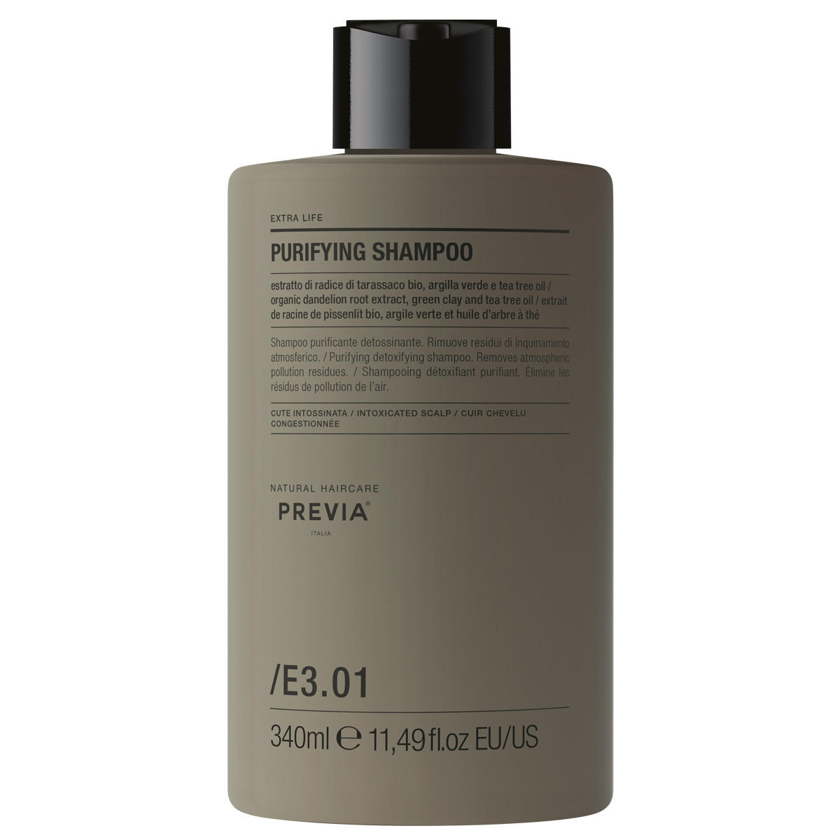 PREVIA Extra Life Purifying Shampoo 250 ml
