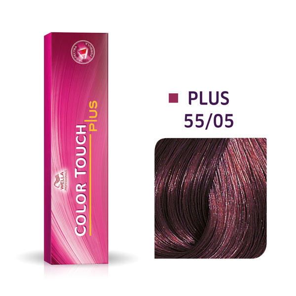Wella Color Touch Plus 55/05 Hellbraun Intensiv Natur Mahagoni