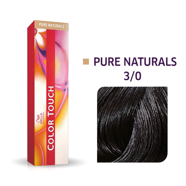 Wella Color Touch Pure Naturals 3/0 Marrón oscuro