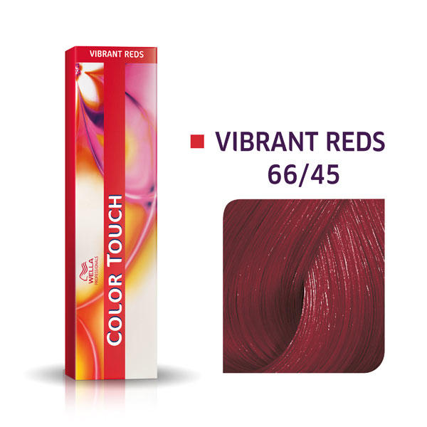 Wella Color Touch Vibrant Reds 66/45 Biondo Scuro Rosso Mogano Intenso
