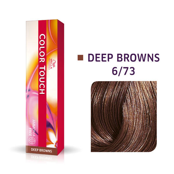 Wella Color Touch Deep Browns 6/73 Donker Blond Bruin Goud