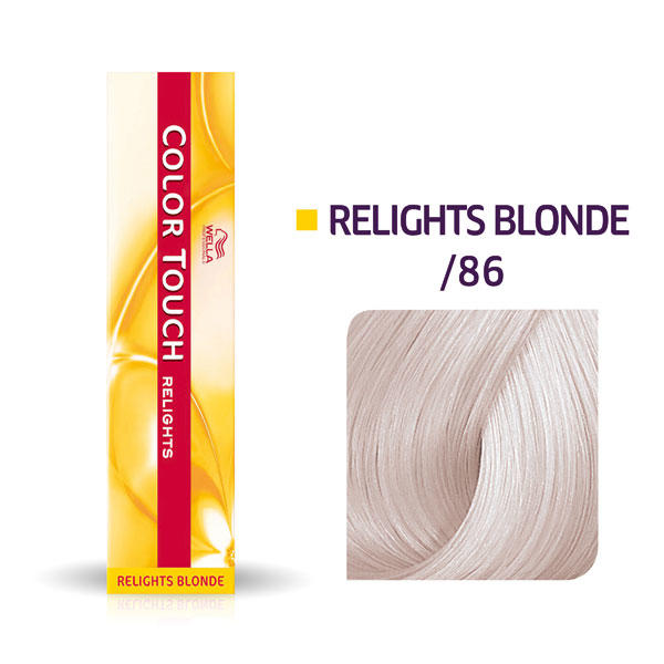 Wella Color Touch Relights Blonde /86 Viola perla