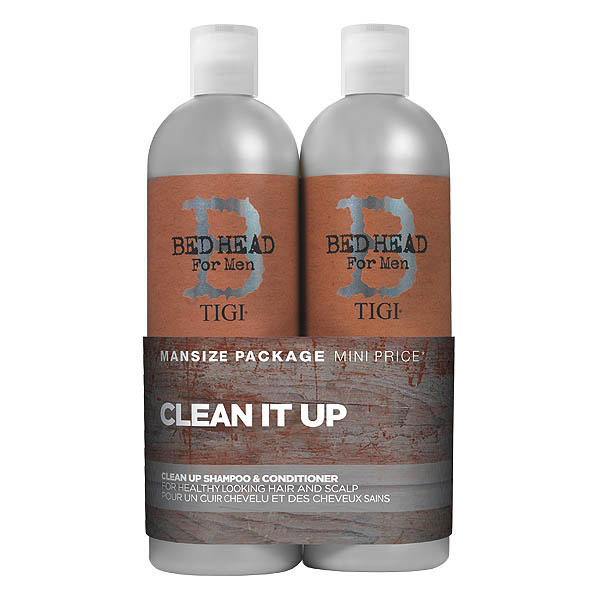 TIGI BED HEAD For Men Clean Up Thickening Tween Duo