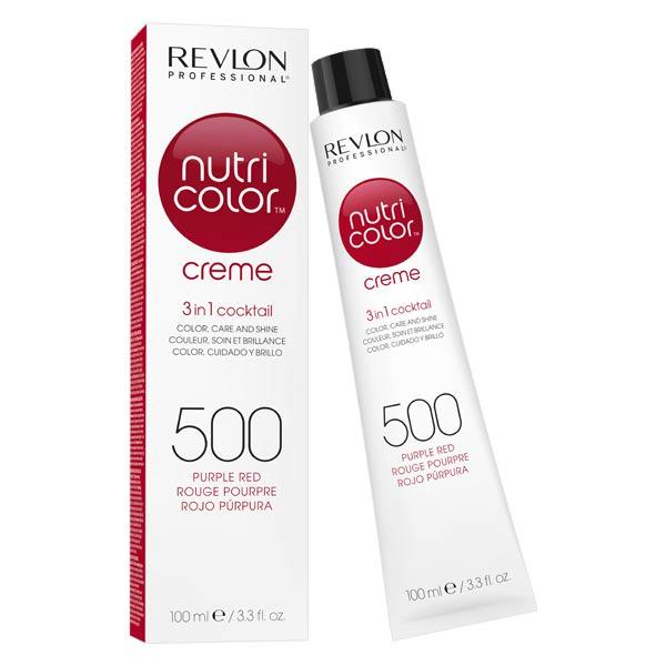 Revlon Professional Nutri Color Creme 500 Purpurrot Tube 100 ml