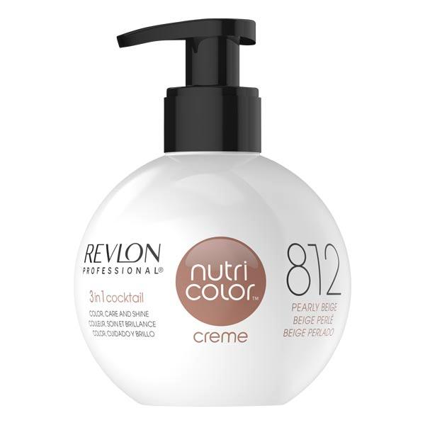 Revlon Professional Nutri Color Creme 812 Rubio Claro Beige Perlado 270 ml