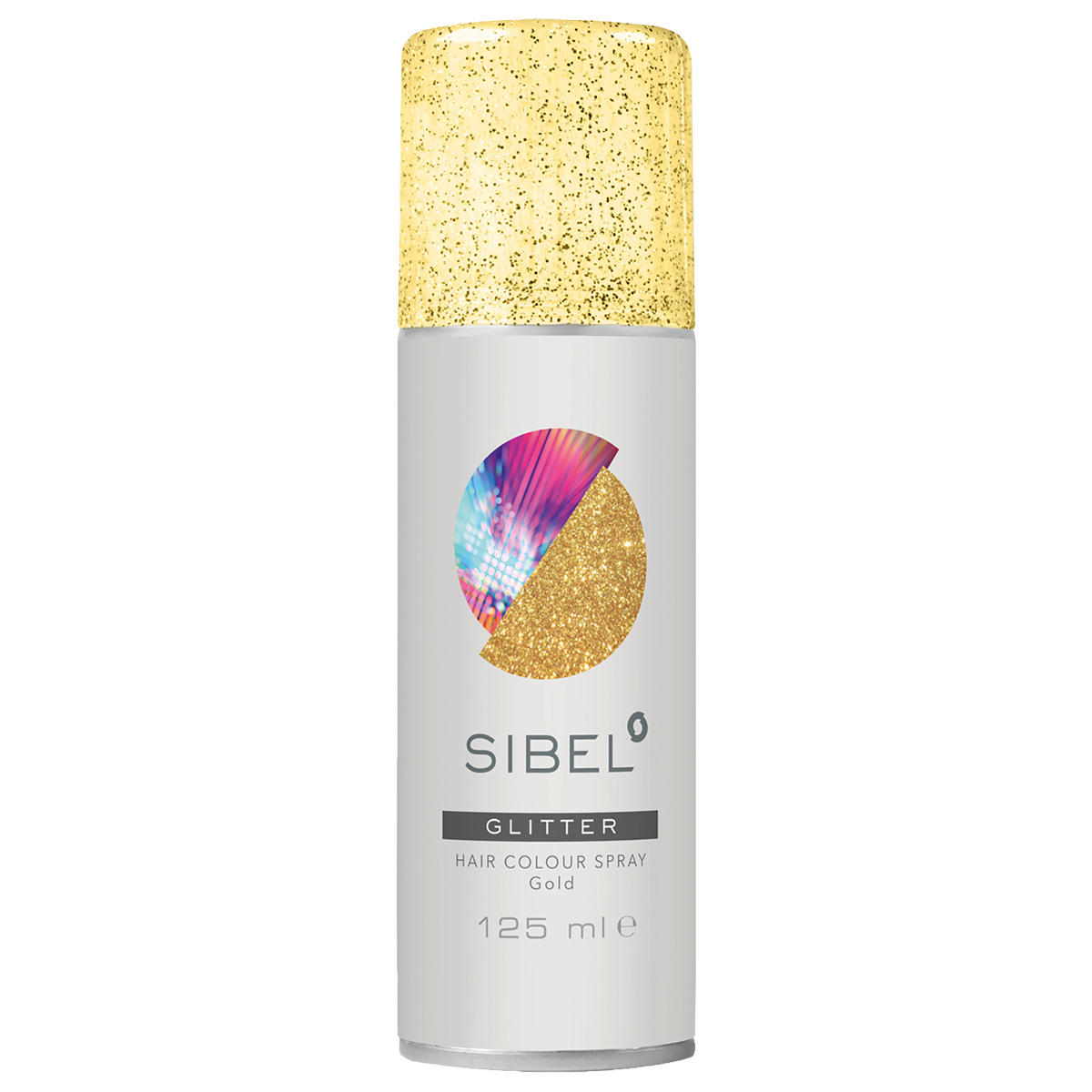 Colore spray glitterato Oro 125 ml