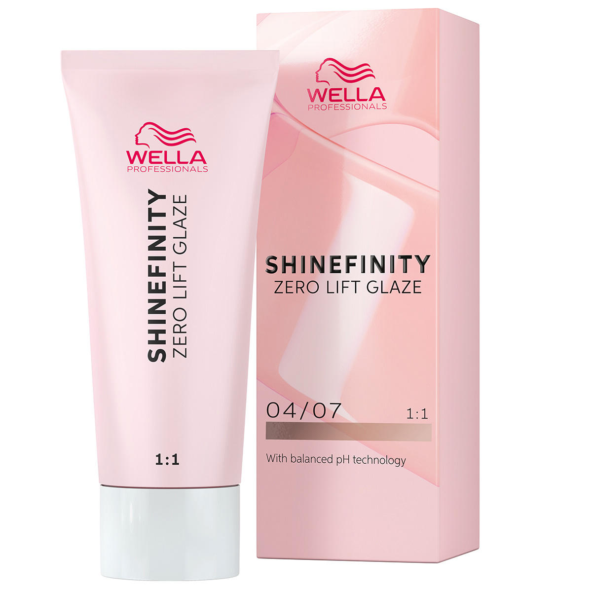 Wella Shinefinity Zero Lift Glaze 04/07 Bitter Chocolate - mittelbraun natur-braun 60 ml