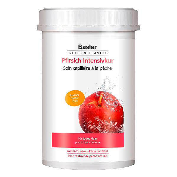 Basler Soin capillaire à la pêche Pot de 1 litre