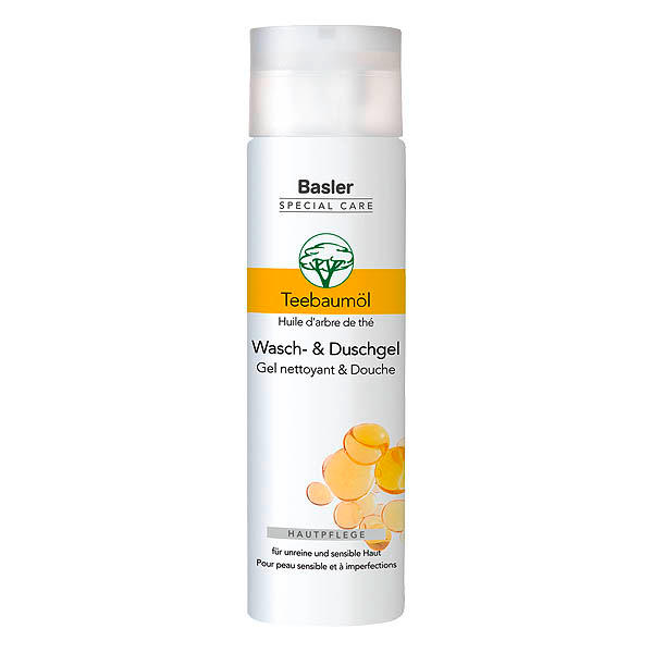 Basler Tea Tree Olie Was & Douchegel Fles 250 ml