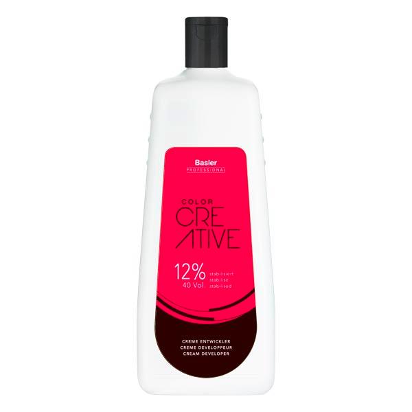 Basler Color Creative Cream Developer 12 % - 40 vol., botella económica de 1 litro
