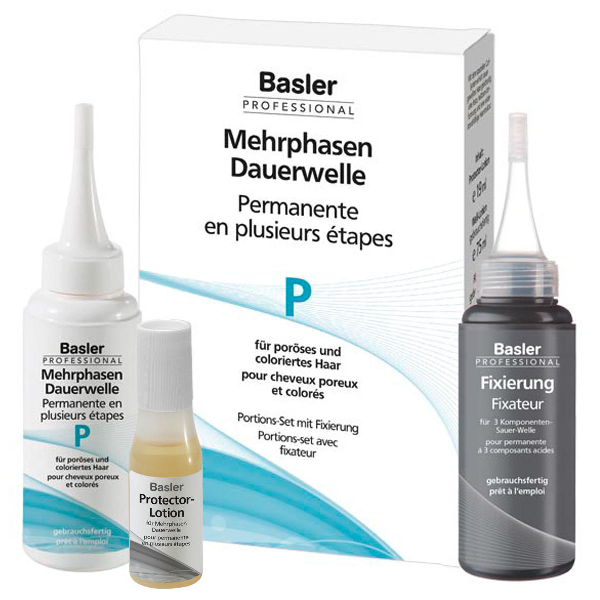 Basler Meerfasige perm P, voor poreus en gekleurd haar