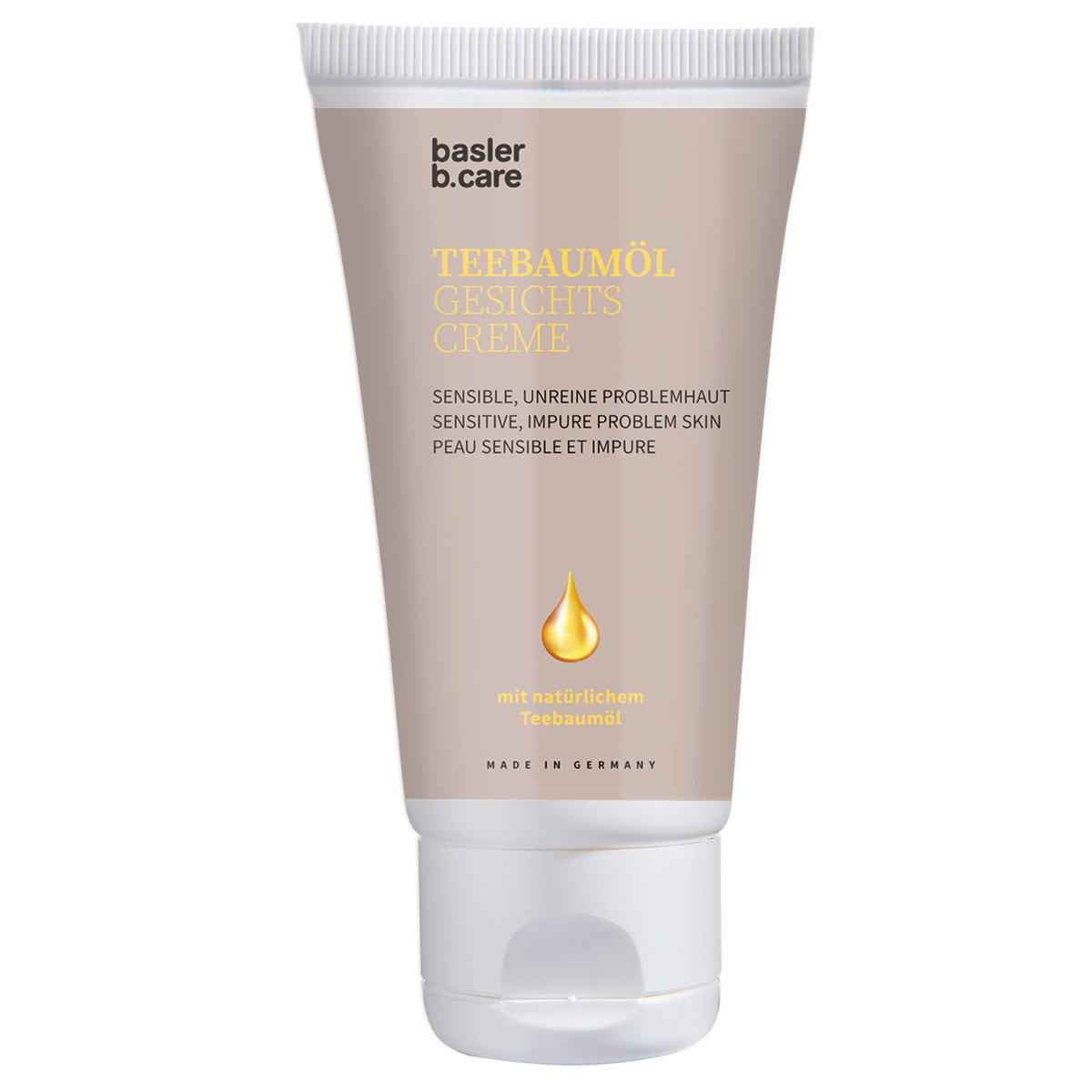 Basler Gezichtscrème met tea tree olie 50 ml