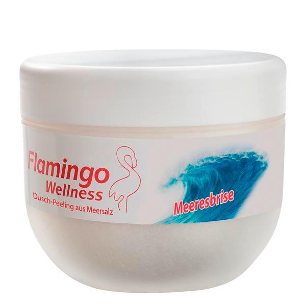 Flamingo Wellness Shower scrub sea salt Sea breeze, tin 350 g
