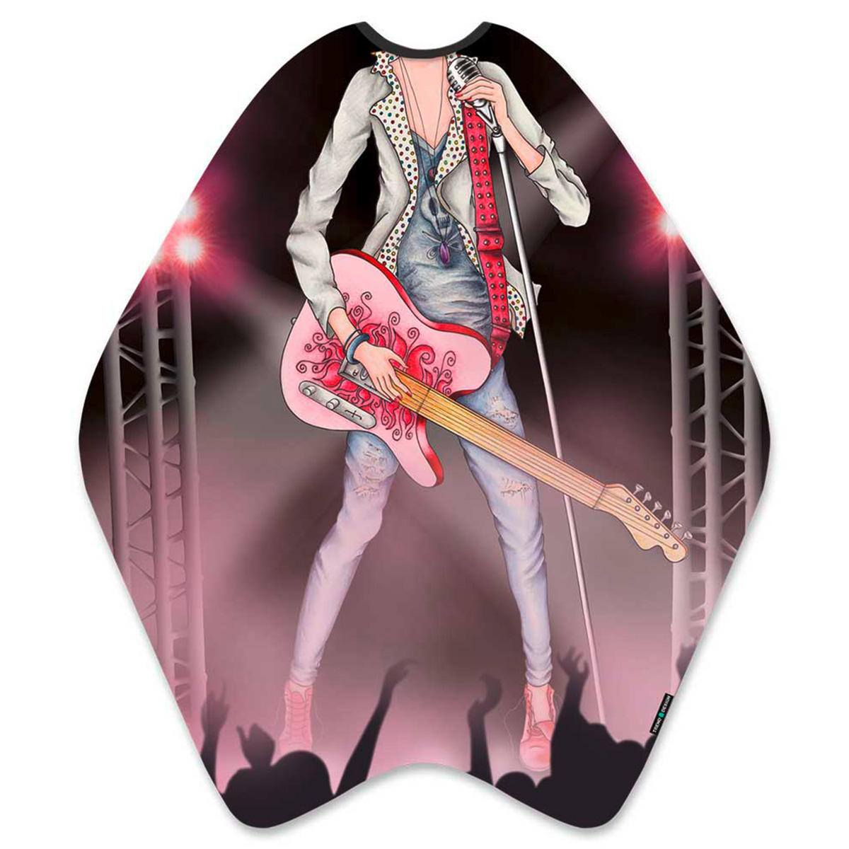 Trend Design Jongeren cape Rockstar
