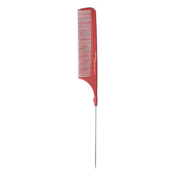 Hercules Sägemann Carbon Peigne à queue-aiguille en carbone C18 Rouge