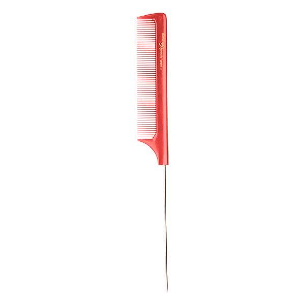 Hercules Sägemann Carbon Peine con mango de aguja HS C19 Rojo