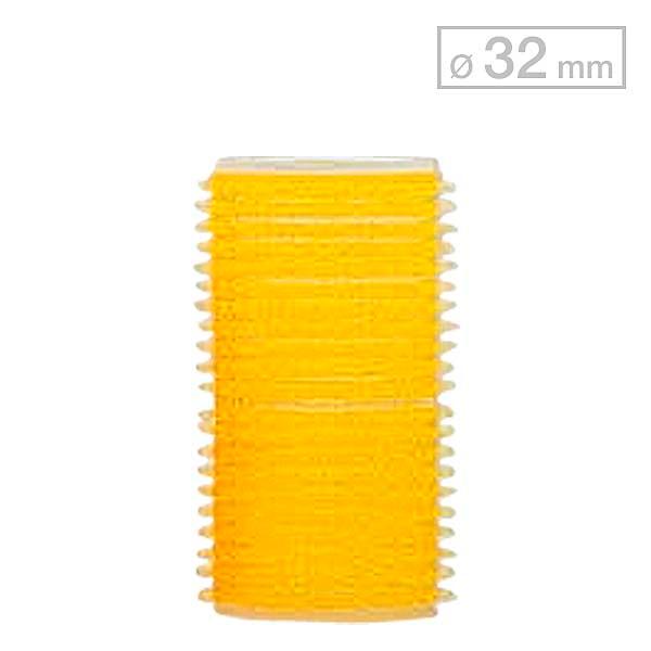 Efalock Enrollador de adhesivos Amarillo Ø 32 mm, Por paquete de 12 piezas