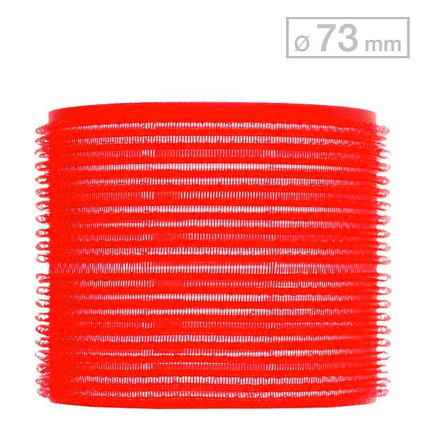 Efalock Haftwickler Rot Ø 73 mm, Pro Packung 6 Stück