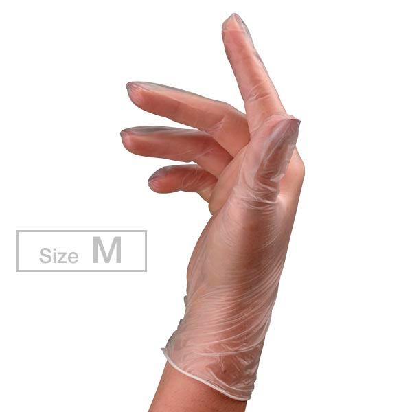 Sibel Guantes de vinilo Mediana, Por paquete de 100 piezas