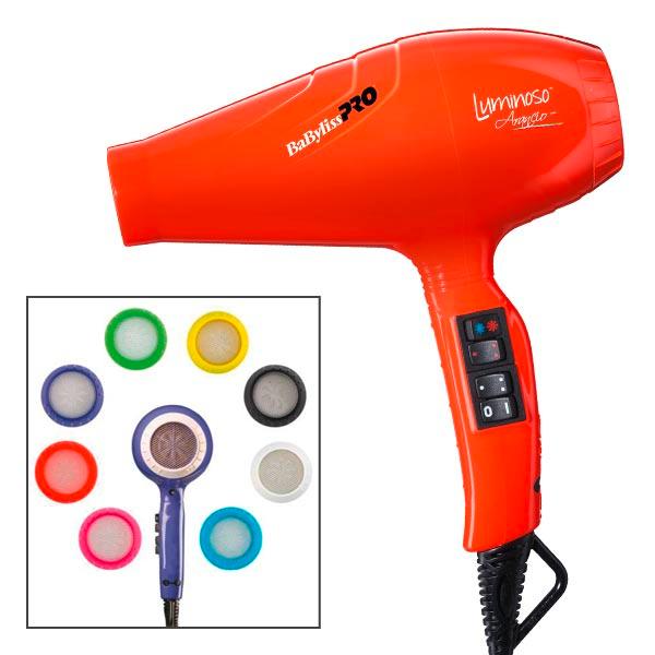 BaByliss PRO Luminoso hair dryer Orange