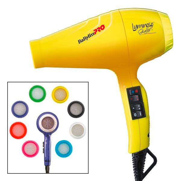 BaByliss PRO Luminoso hair dryer Yellow