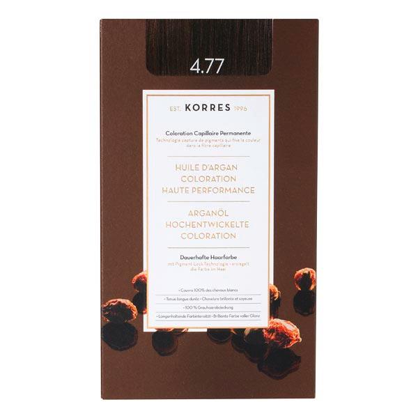 KORRES Coloration avancée de l'huile d'argan 4,77 Chocolat noir