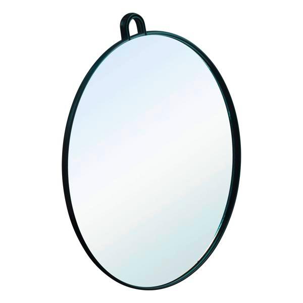   Miroir à main de coiffeur Élégant Noir