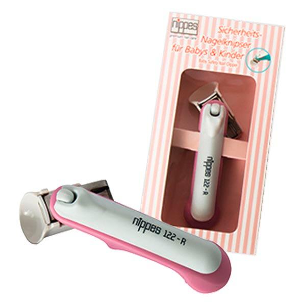 Nippes Veiligheids nagelknipper voor baby's & kinderen Roze