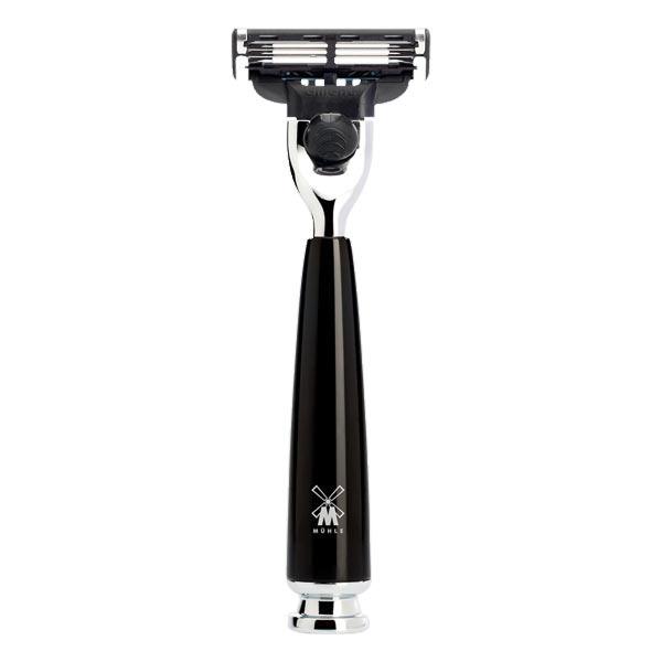 MÜHLE 3-blade razor Precious resin black