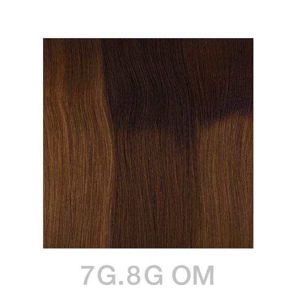Balmain Tape Extensions + Clip-Strip 40 cm 7G.8G OM Gold Blonde Ombre