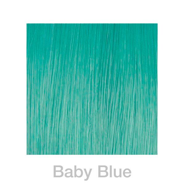 Balmain Fill-In Extensions Straight Fantasy Fiber Hair 45 cm Baby Blue