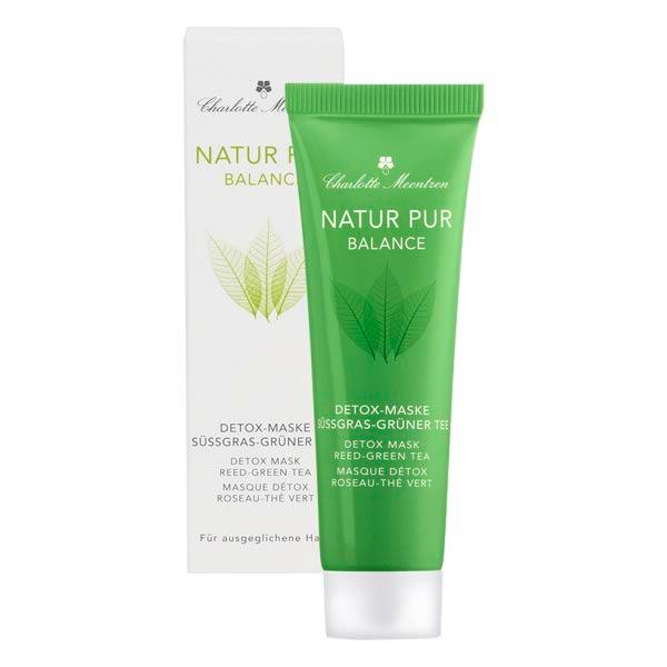 Charlotte Meentzen Natur Pur BALANCE Maschera disintossicante al tè verde dell'erba dolce