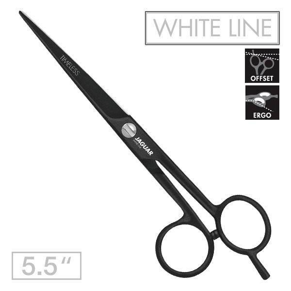 Jaguar White Line Ciseaux Timeless 5½" Noir
