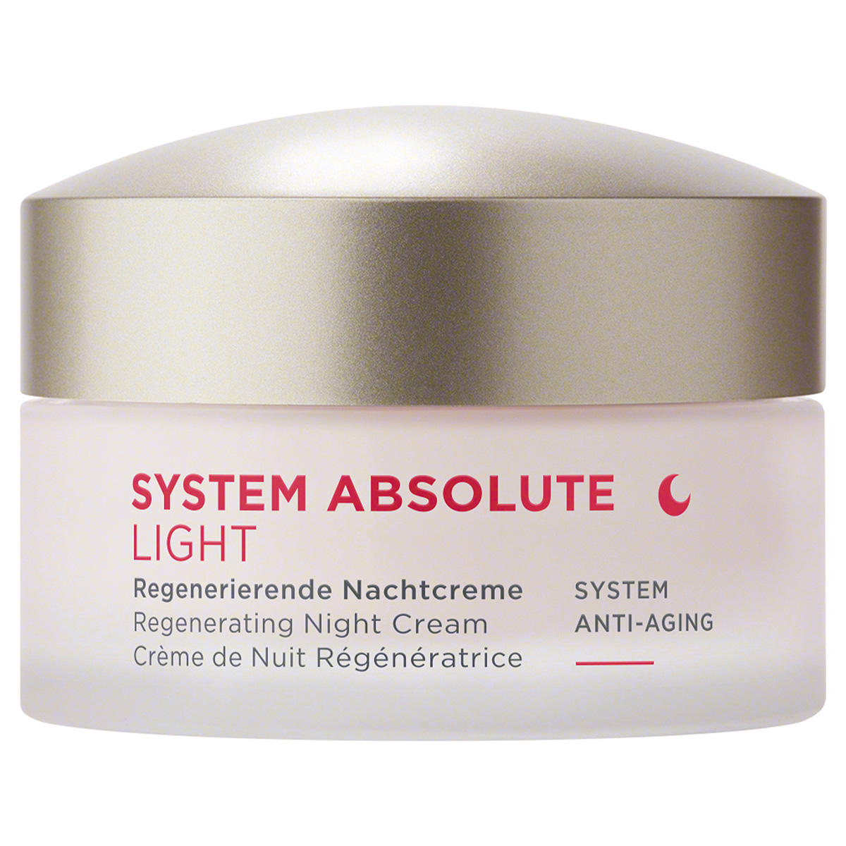 ANNEMARIE BÖRLIND SYSTEM ABSOLUTE SYSTEM ANTI-AGING Regenererende Nachtcrème Licht 50 ml