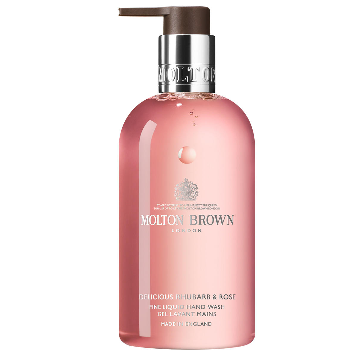 MOLTON BROWN Delicious Rhubarb & Rose Fine Liquid Hand Wash 300 ml