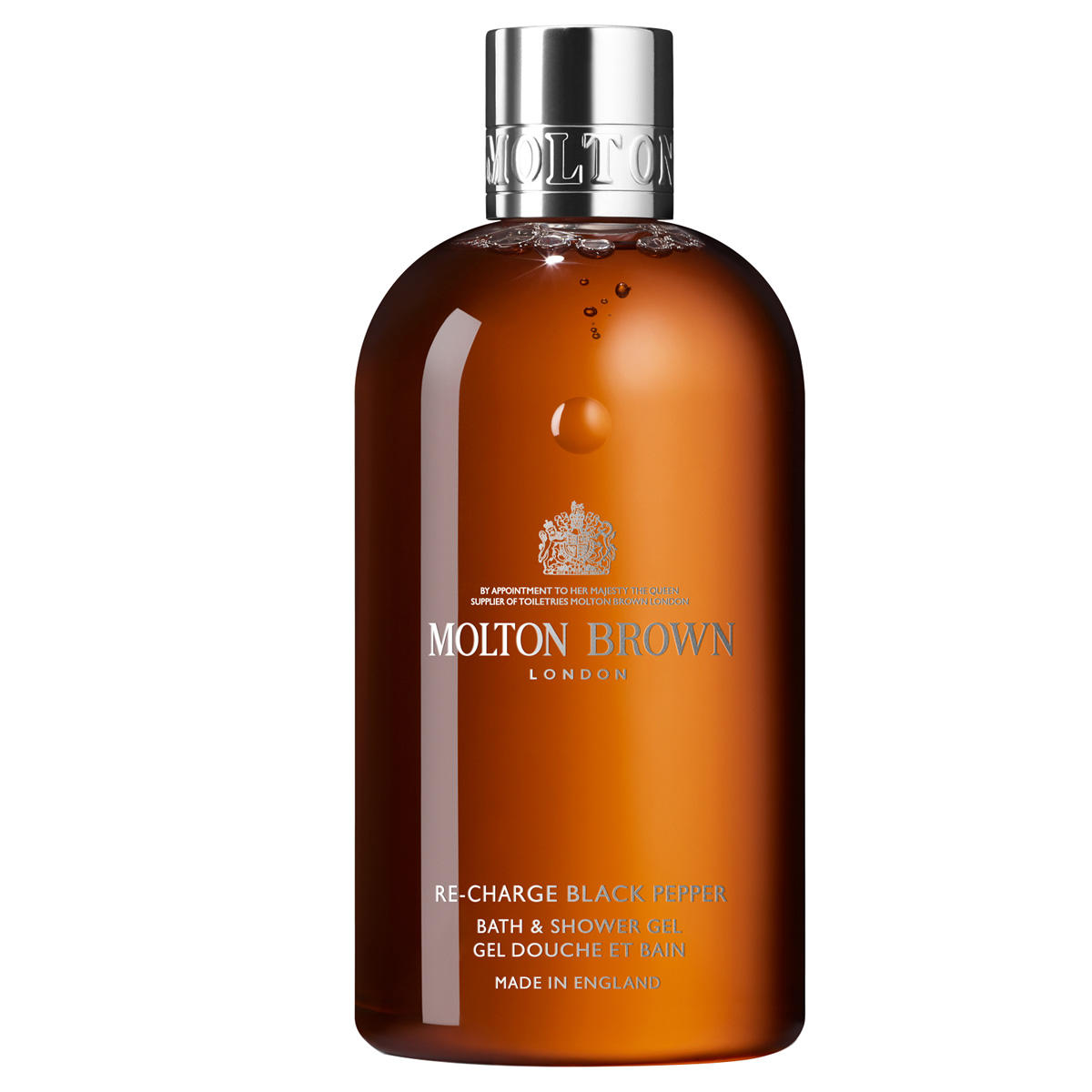 MOLTON BROWN Re-charge Black Pepper Bath & Shower Gel 300 ml