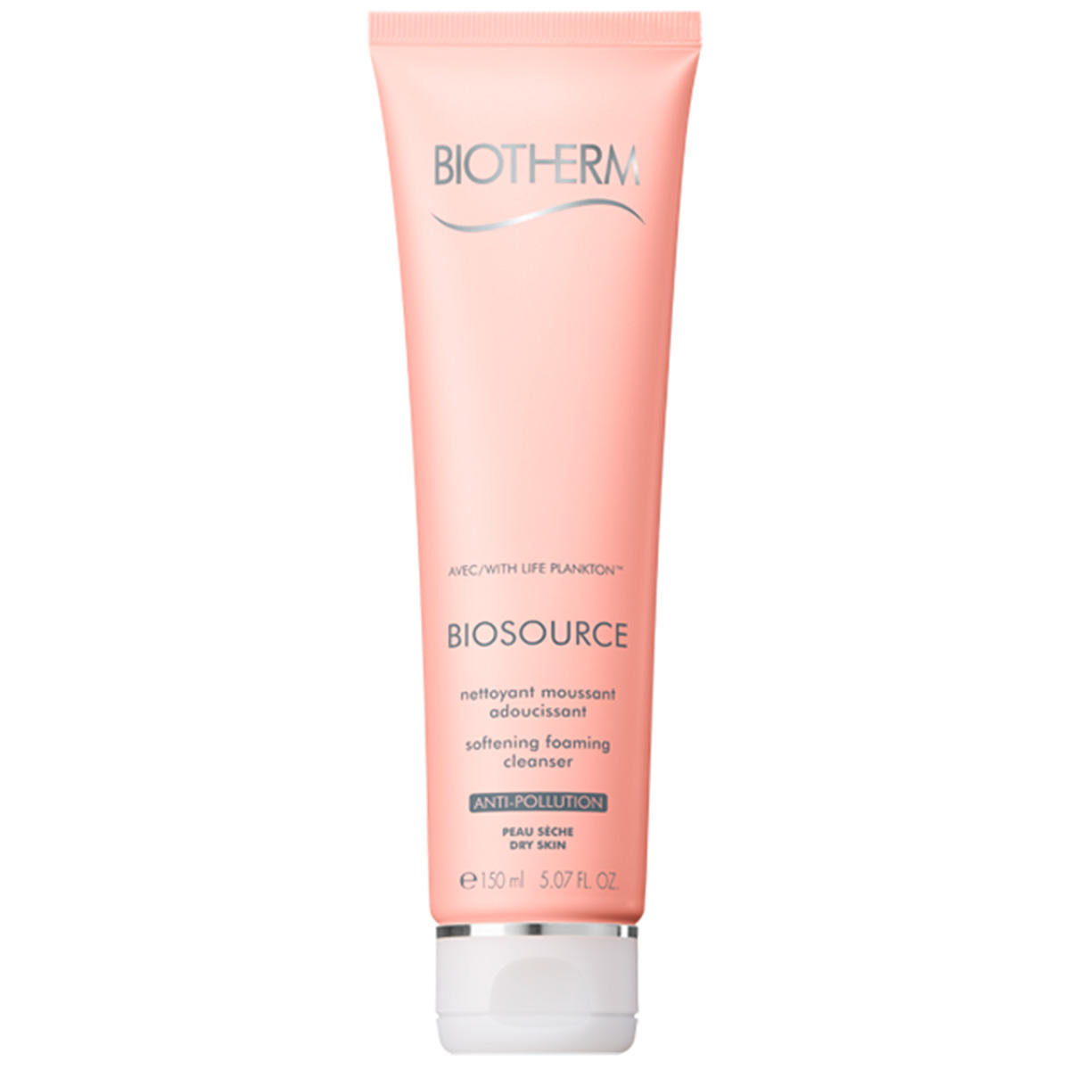 Biotherm Biosource Softening Foaming Cleanser Reinigungsschaum für trockene Haut 150 ml