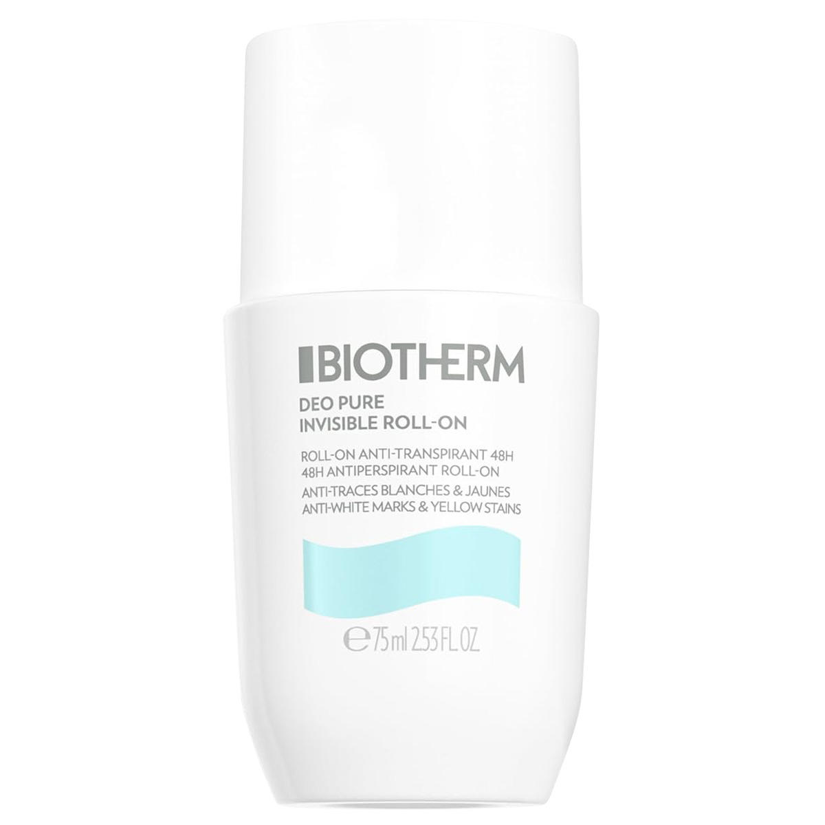 Biotherm Deo Pure Invisible 48h Antiperspirant Roll-On 75 ml