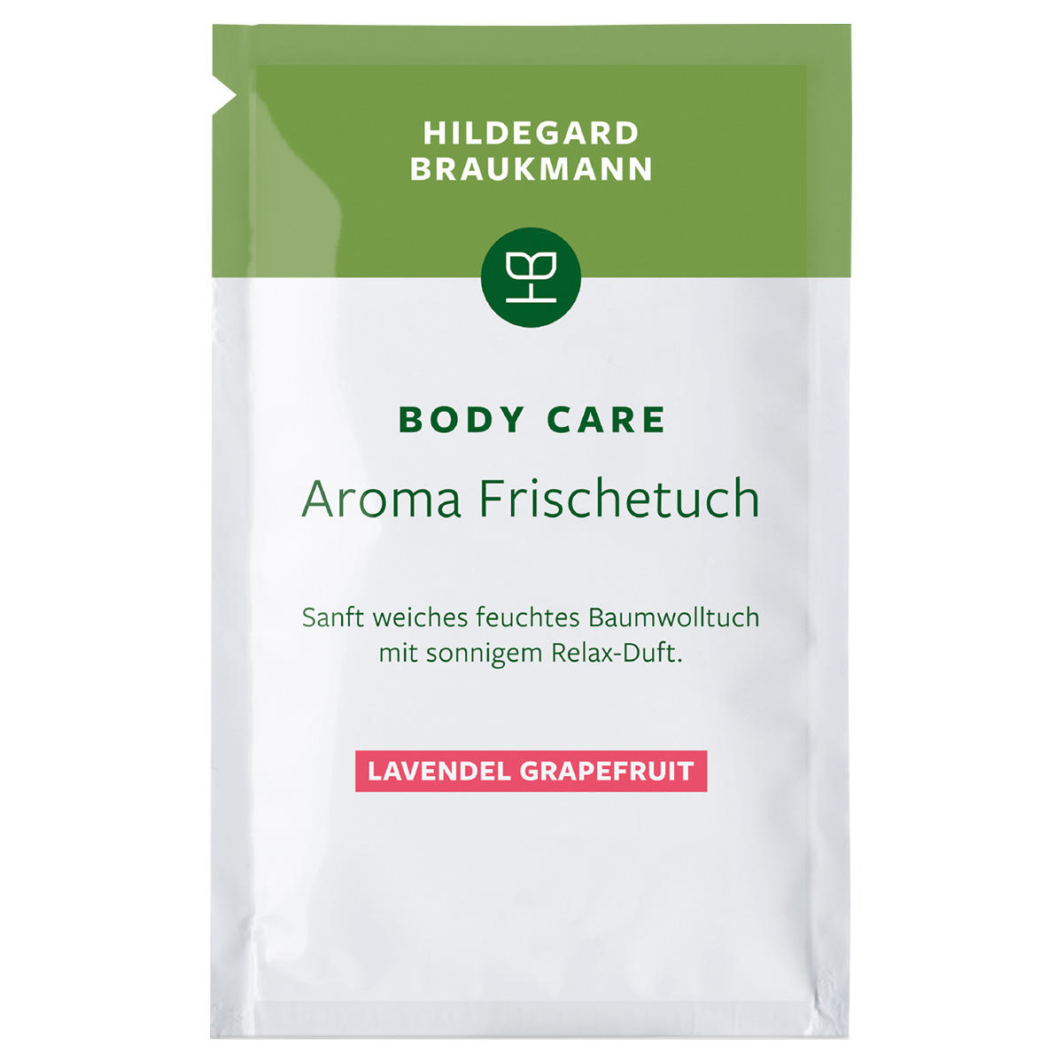 Hildegard Braukmann BODY CARE Aroma Fresh Doekjes Lavendel Grapefruit 10 stuk