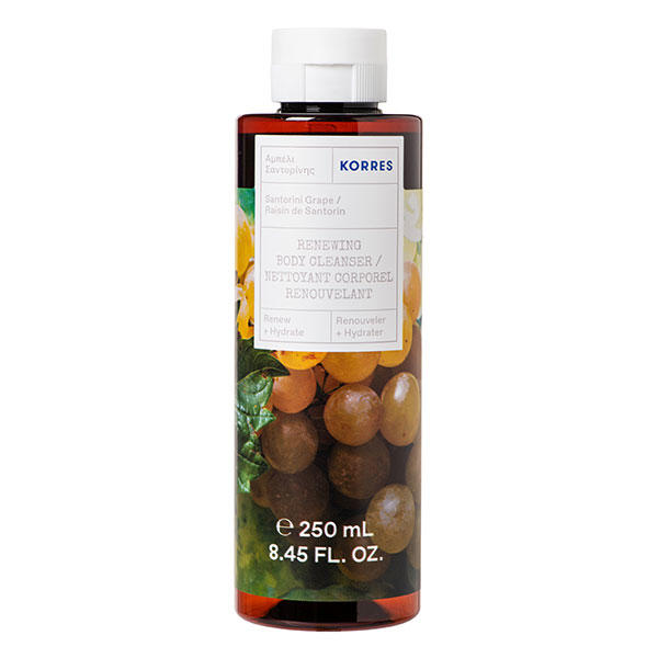 KORRES Santorini Grape Gel doccia rivitalizzante 250 ml