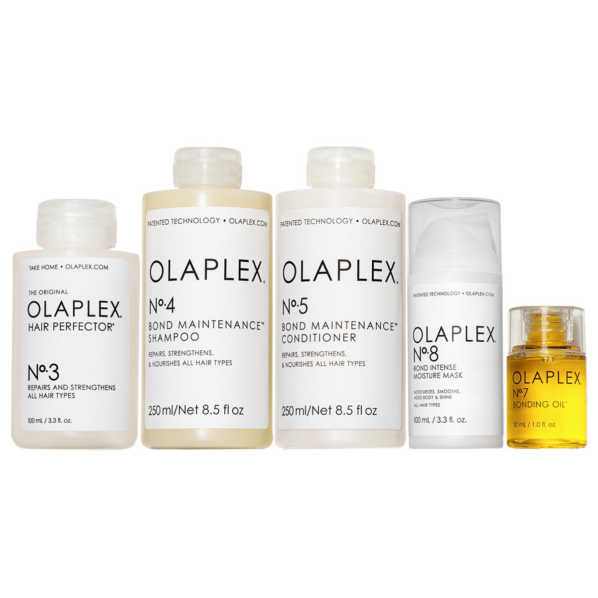 Olaplex Expert Pflegeset No. 3 + No. 4 + No. 5 + No. 7 + No. 8