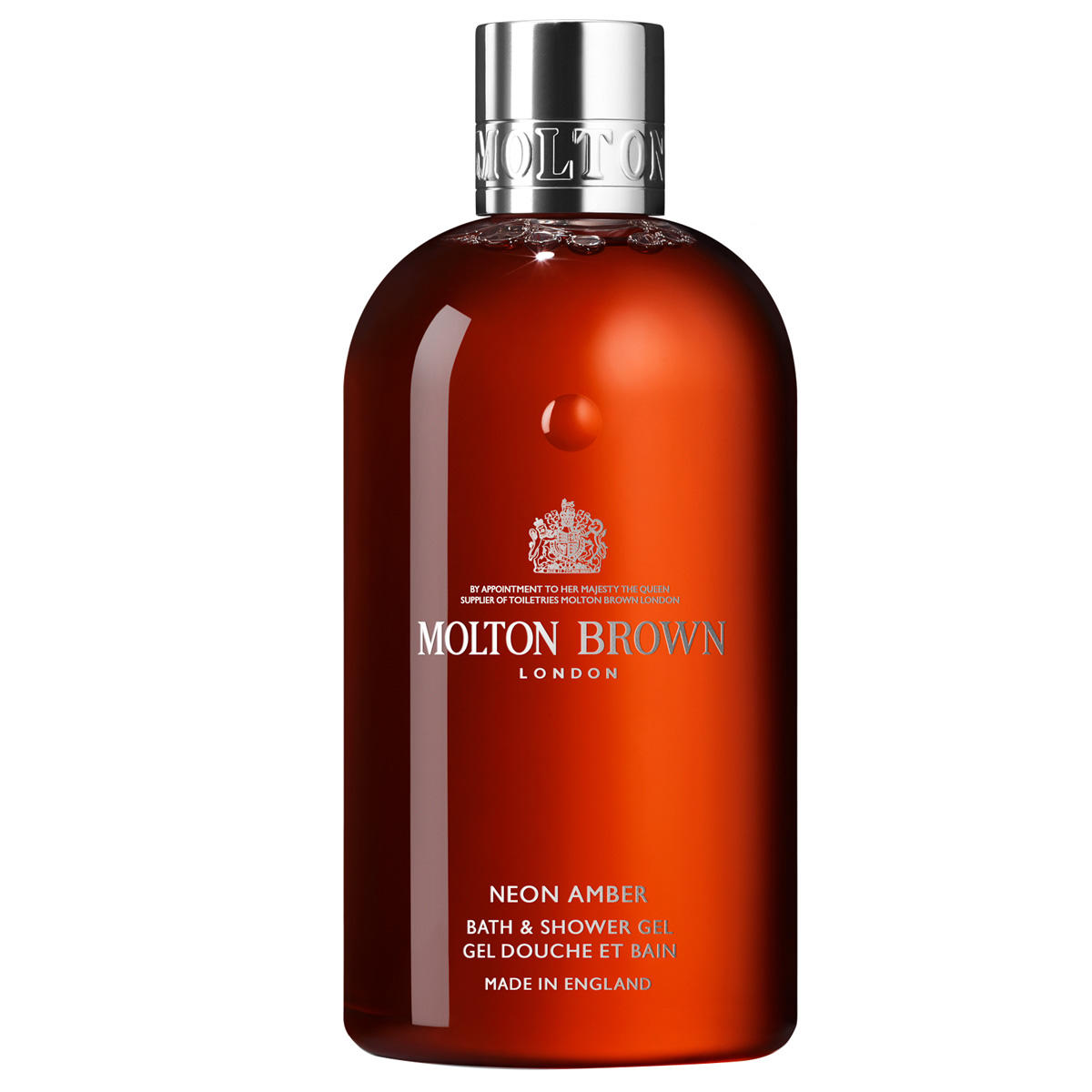 MOLTON BROWN Neon Amber Bath & Shower Gel 300 ml