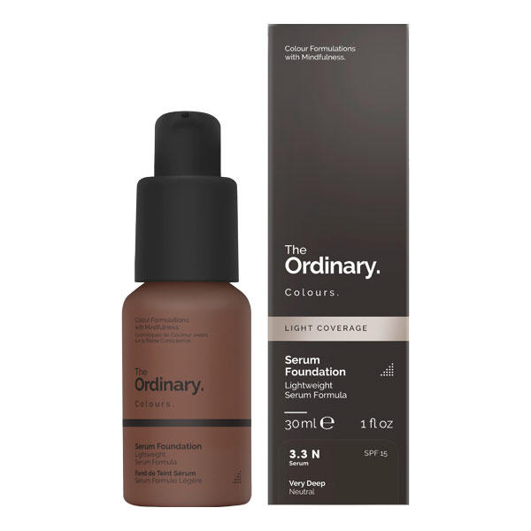 The Ordinary Coverage Foundation SPF 15 3.3 N Very Deep Neutral 30 ml