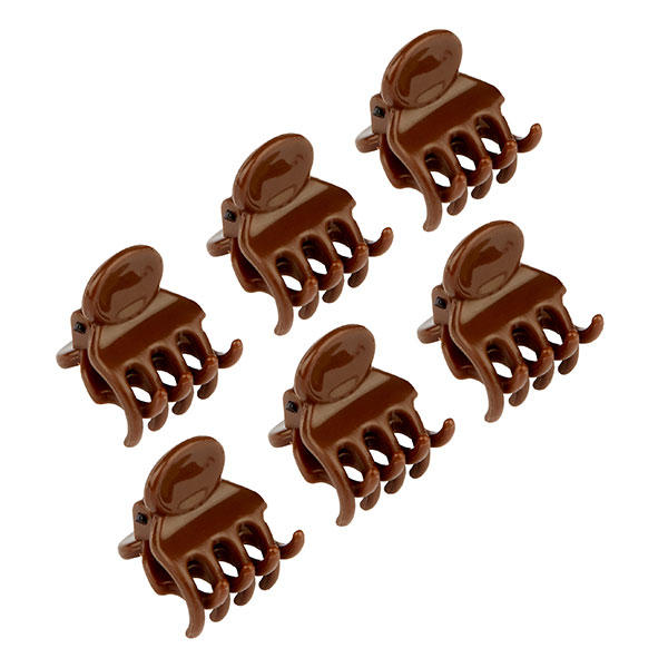 H+B Italia LOOKrezia Mini morsetto Marrone