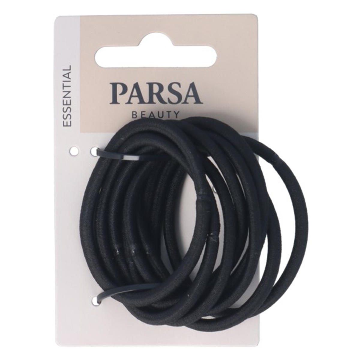 PARSA Lacci per capelli grandi Nero, 9 pezzi