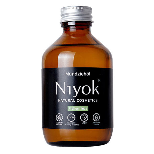 Niyok Olio di cocco per la bocca - Menta piperita 200 ml