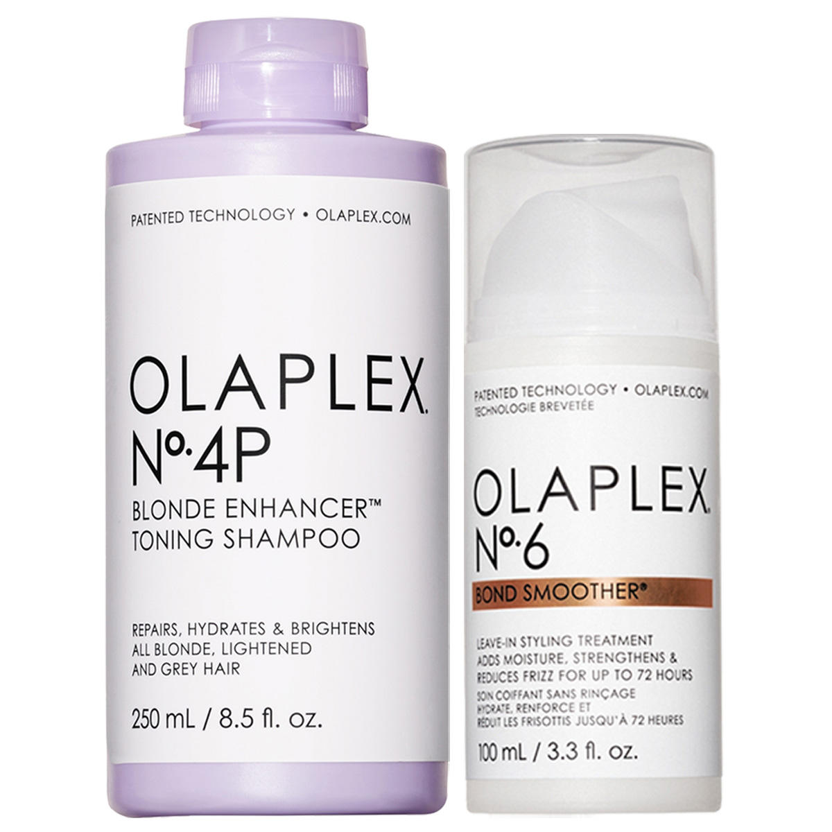 Olaplex No Yellow + Leave-In No. 4P + No. 6