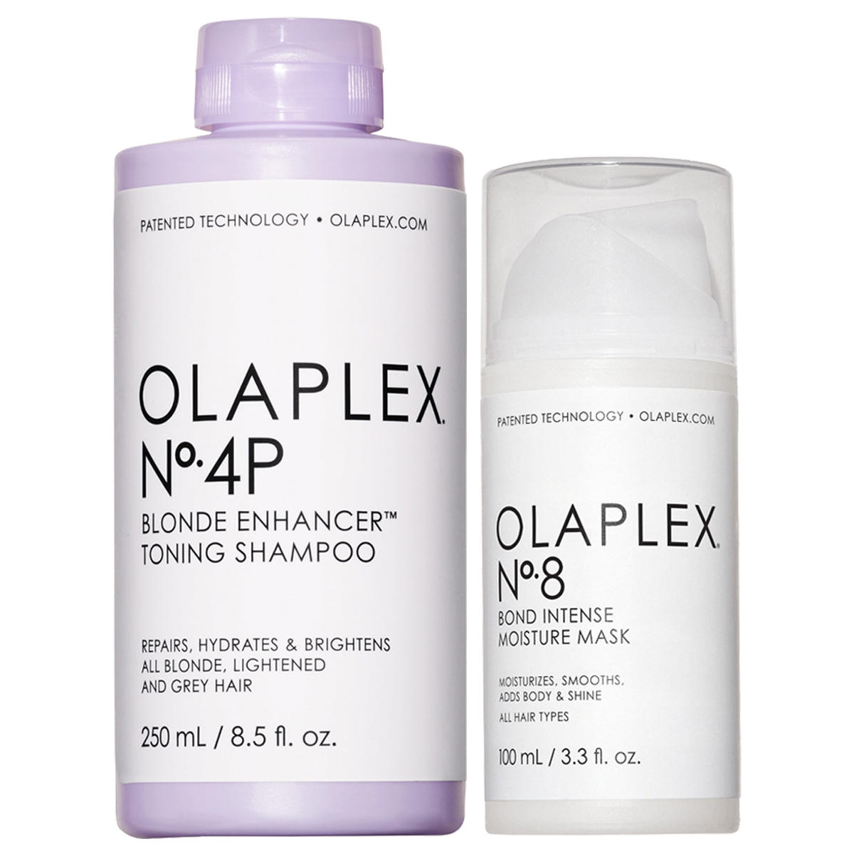 Olaplex No Yellow + Intense Moisture No. 4P + No. 8