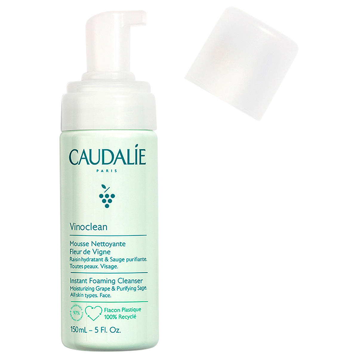 Caudalie Vinoclean Reinigend schuim 150 ml